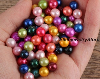 Fukugems Perlas De Piedra Natural Para La Fabricación De Joyas, Se