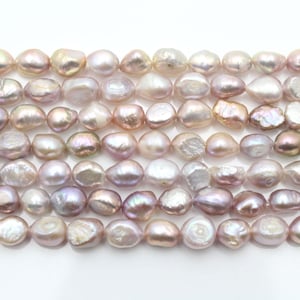 8-9mm Natural Purple Freshwater Nugget Pearl,Loose Irregular Pearl Supply,Wholesale Real Pearls,Pearls Jewelry Making,DIY Gifts-36pcs Pearls