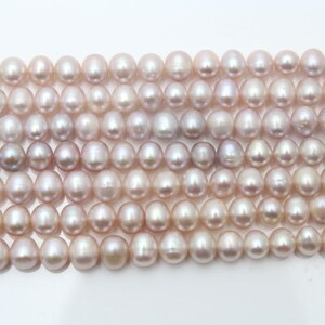 Multi-Size Natural Round Purple Pearl,Loose Potato Pearl Strand Supply,Wholesale Freshwater Pearls,Pearl Jewelry Making,DIY Pearls Jewelry