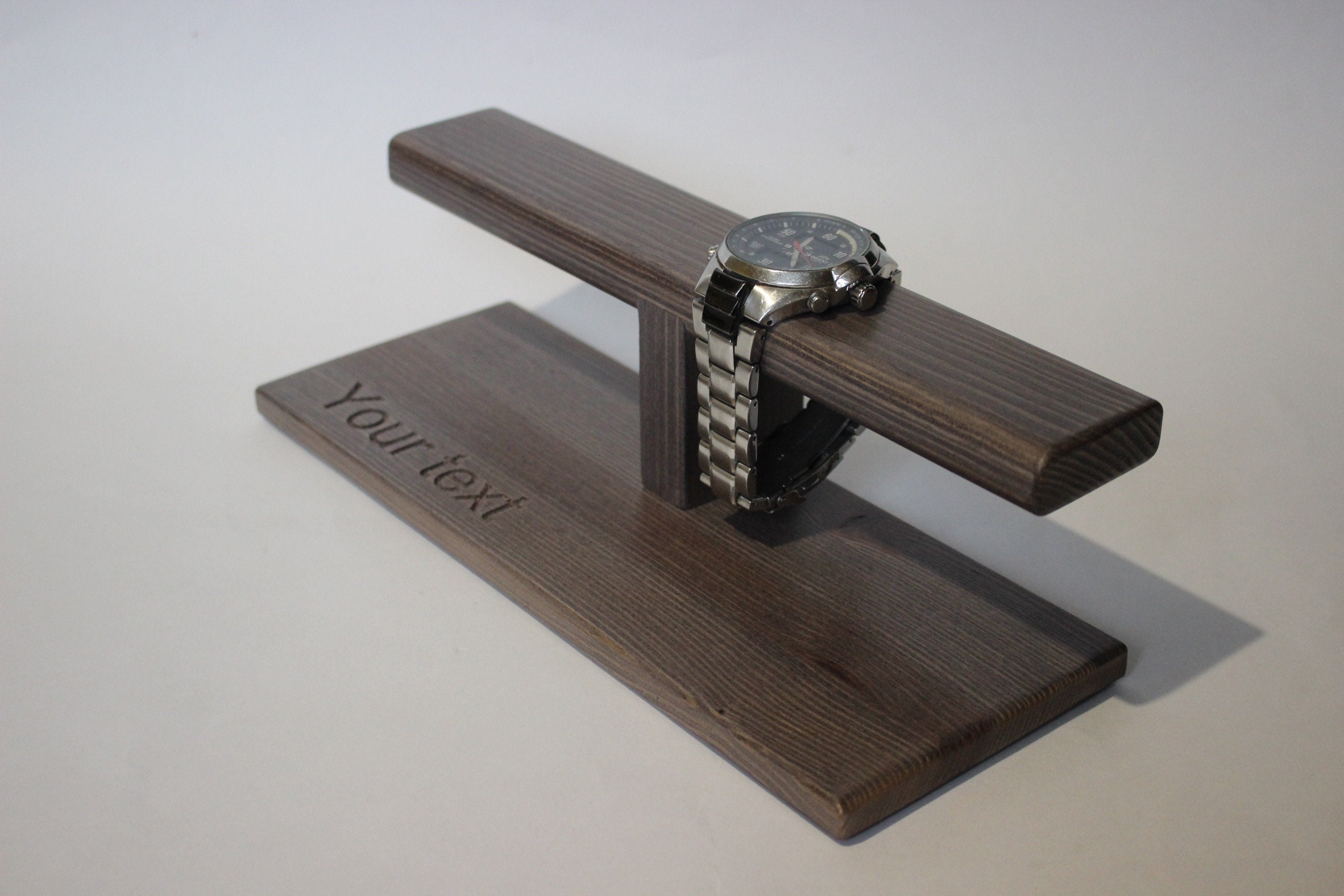Personalisierter Uhrenständer Armbandständer Etsy