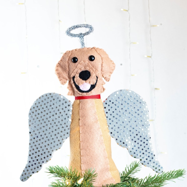 Dog Tree Topper Etsy