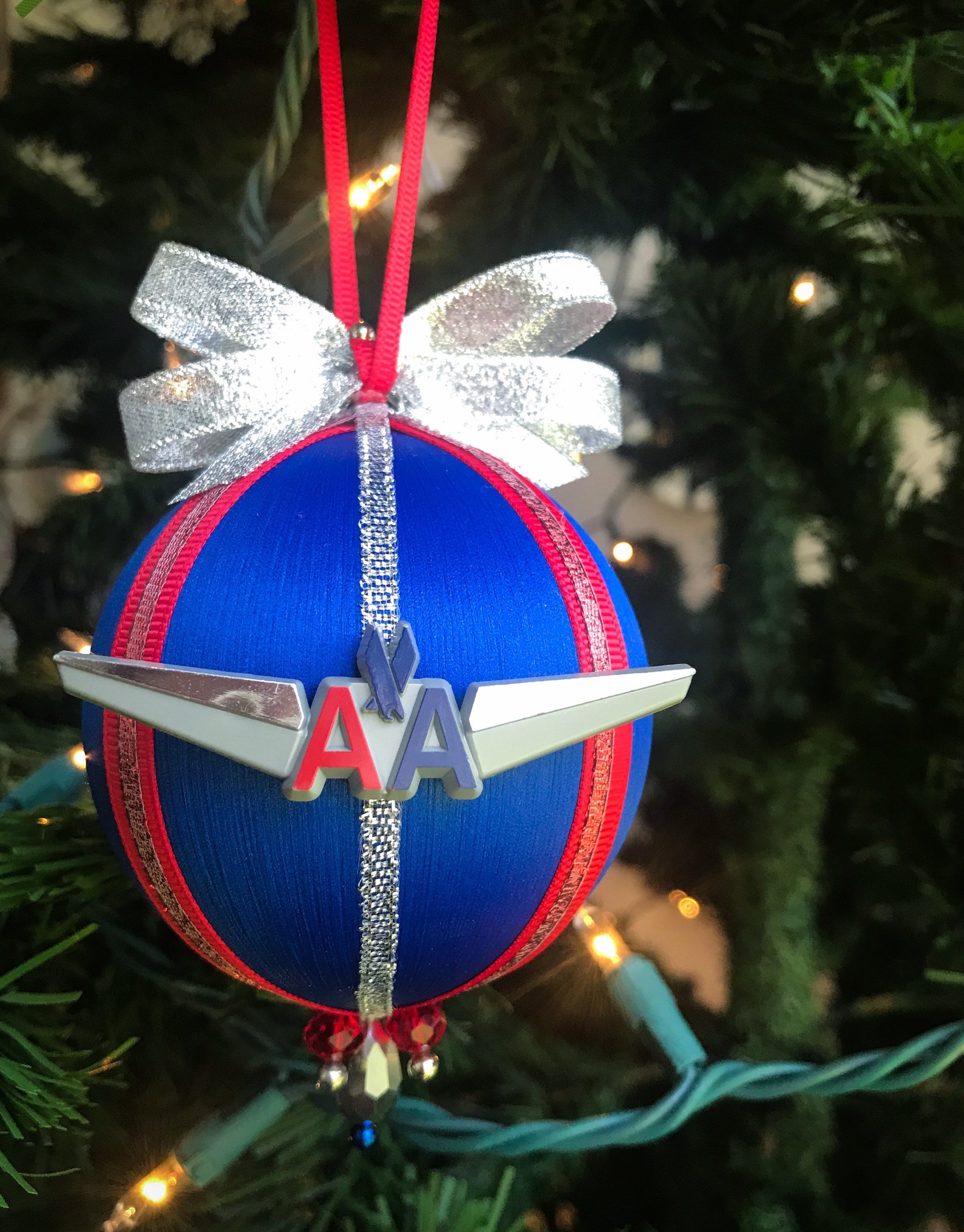 American Airlines Christmas Ornament 