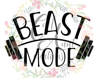 Beast mode svg | Etsy
