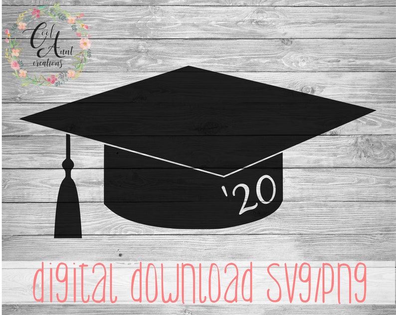 Download Graduation Cap Class Of 2020 Senior Svg Png Digital Download Grad 20 Paper Party Kids Craft Supplies Tools