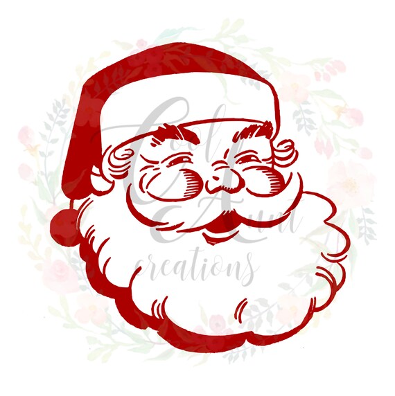 Download Santa Classic Old School Christmas Svg Png Digital Etsy PSD Mockup Templates