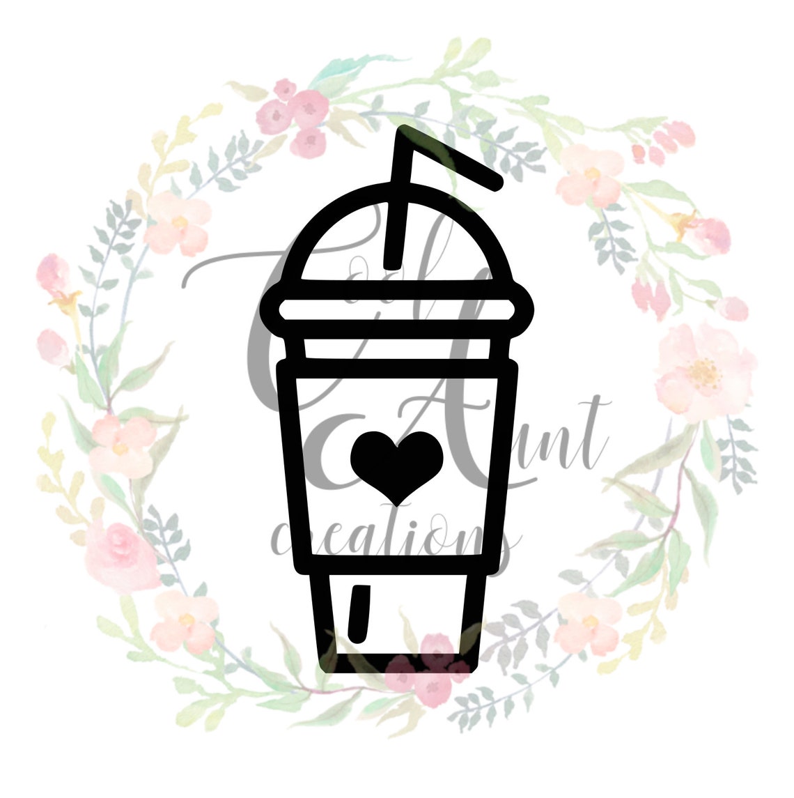 Download To Go Iced Coffee Cup / SVG / PNG / Digital Download ...