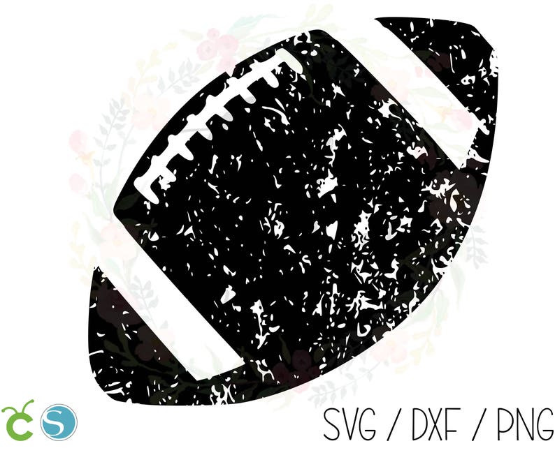 Football Grunge SVG DXF PNG Digital Download Sports