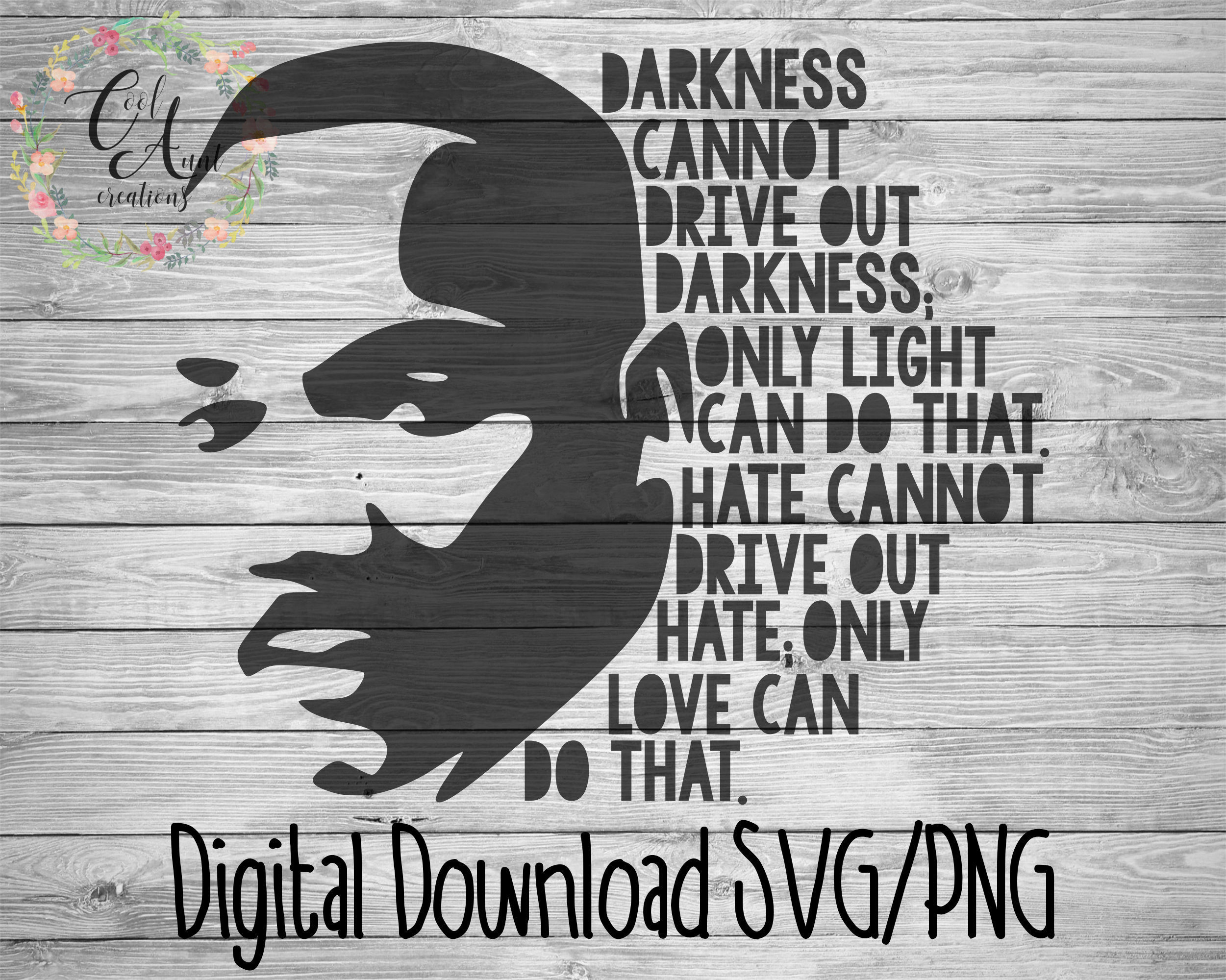Download Dr. Martin Luther King Jr. Quote / MLKday / SVG / DXF ...