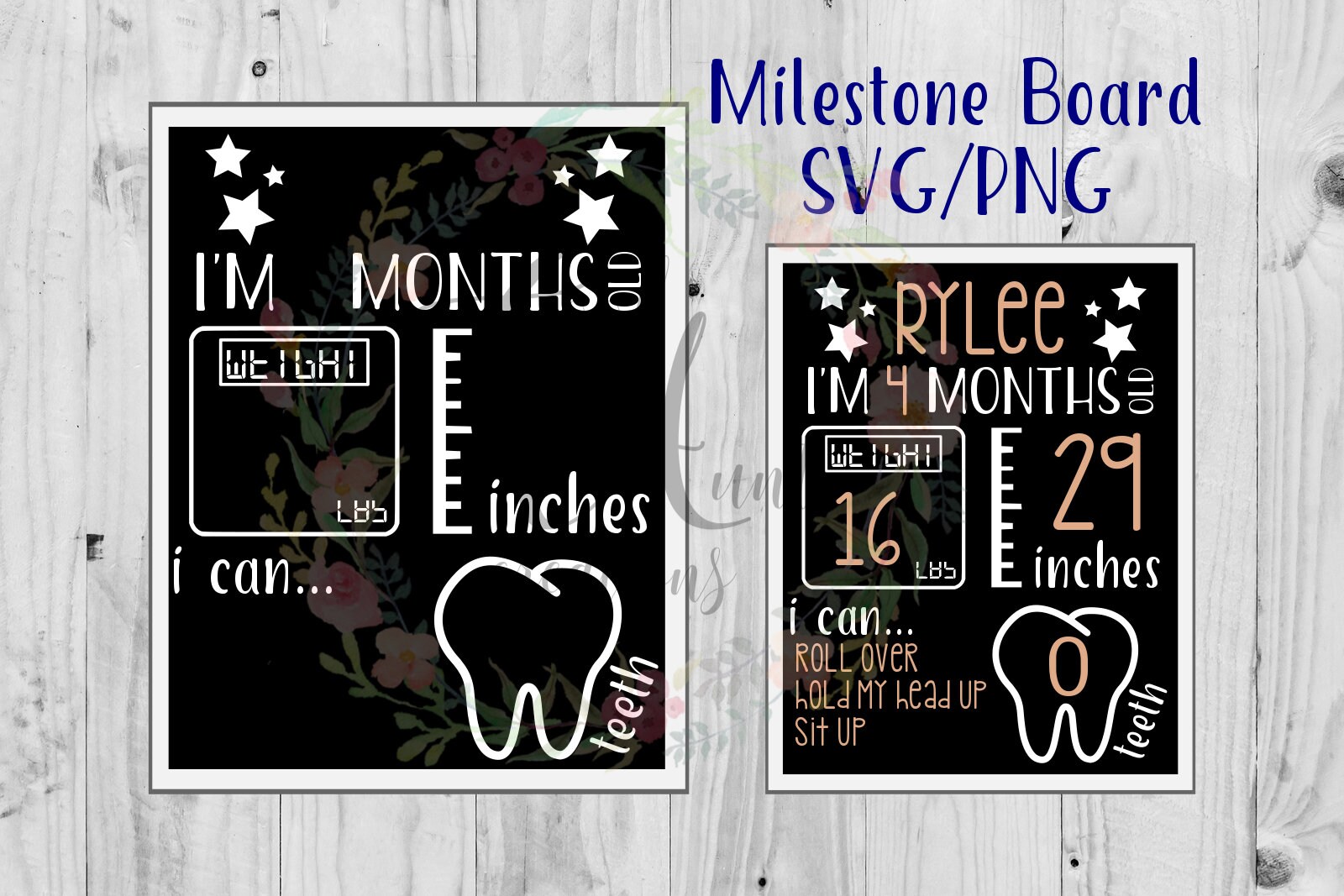 Free Free 111 Baby Milestone Board Svg Free SVG PNG EPS DXF File