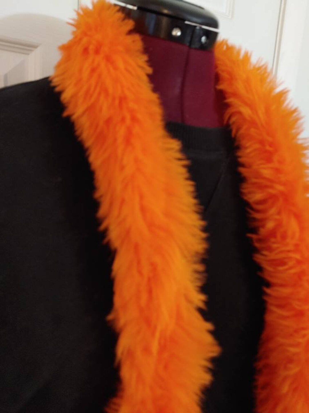 Orange Scarf Boa Feathers Bengals NBL Baseball Hat Orange Faux Etsy