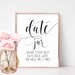 Date Jar Sign, Bridal Shower Signs, Wedding Shower Decorations, Bridal Shower Games, Date Night Advice Sign, Wedding Games, Reception Signs