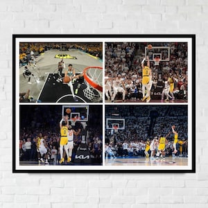 Tyrese Haliburton Poster: 4 Clutch Playoff Shots Collage (Multiple Sizes)