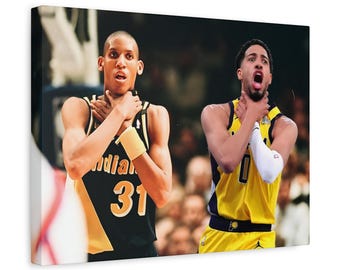 マクファーレンNBAシリーズ7 レジー・ミラー　2体セット レジー・ミラーが9秒間で8得点を挙げ、1995年NBAプレーオフ第1戦でNY