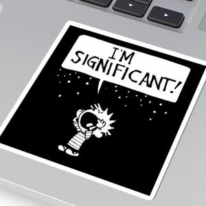 Calvin and Hobbes Sticker Calvin and Hobbes Gift Calvin and Hobbes Print Gift for Calvin and Hobbes Fan
