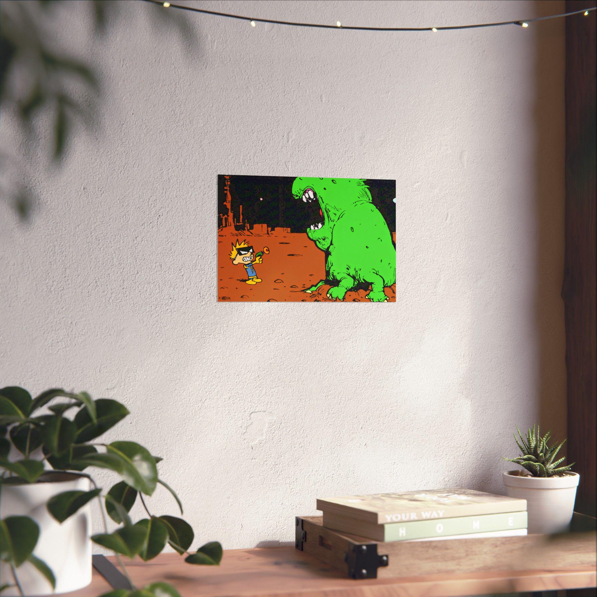 Calvin and Hobbes Poster: Spaceman Spiff (multiple Sizes) - Etsy