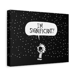 Calvin and Hobbes Canvas Calvin and Hobbes Print Calvin and Hobbes Art Calvin and Hobbes Wall Art Calvin and Hobbes Gift