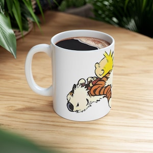 Calvin and Hobbes Ceramic Mug 2 sizes