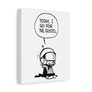 Calvin and Hobbes Canvas Calvin and Hobbes Wall Art Calvin and Hobbes Poster Calvin and Hobbes Print Calvin and Hobbes Art