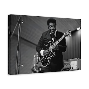 BB King Blues Music Canvas (Multiple Sizes)