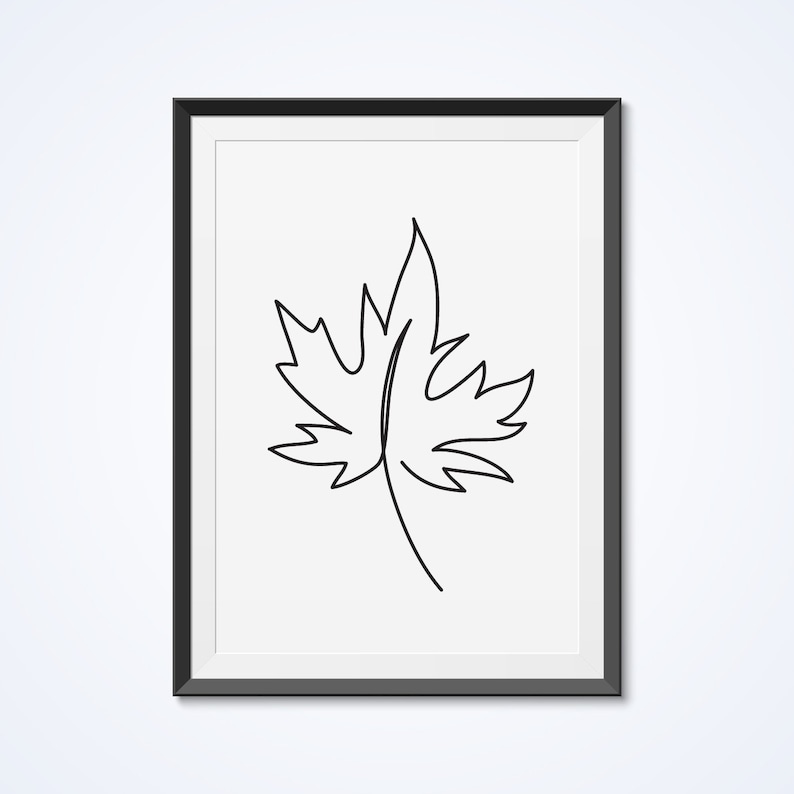 Maple leaf printable artwork, Botanic 1 line drawing, Summary minimum amount wall decor, Leaves minimalist artwork, Straightforward Maple Print, Scandi Structure picture regarding Maple Leaf Printable named Maple leaf printable artwork, Botanic 1 line drawing, Summary small wall decor, Leaves minimalist artwork, Very simple Maple Print, Scandi Style and design