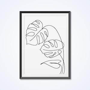 CREATCABIN Palmenblatt Wanddekoration Aus Metall – Schwarz, 30x28 Cm, Für Wohnzimmer & Mehr