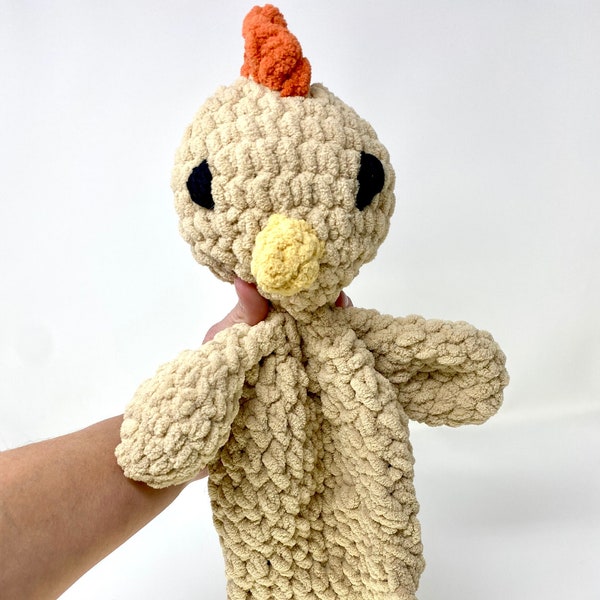 Hazel the Hen Crochet Lovie Doll