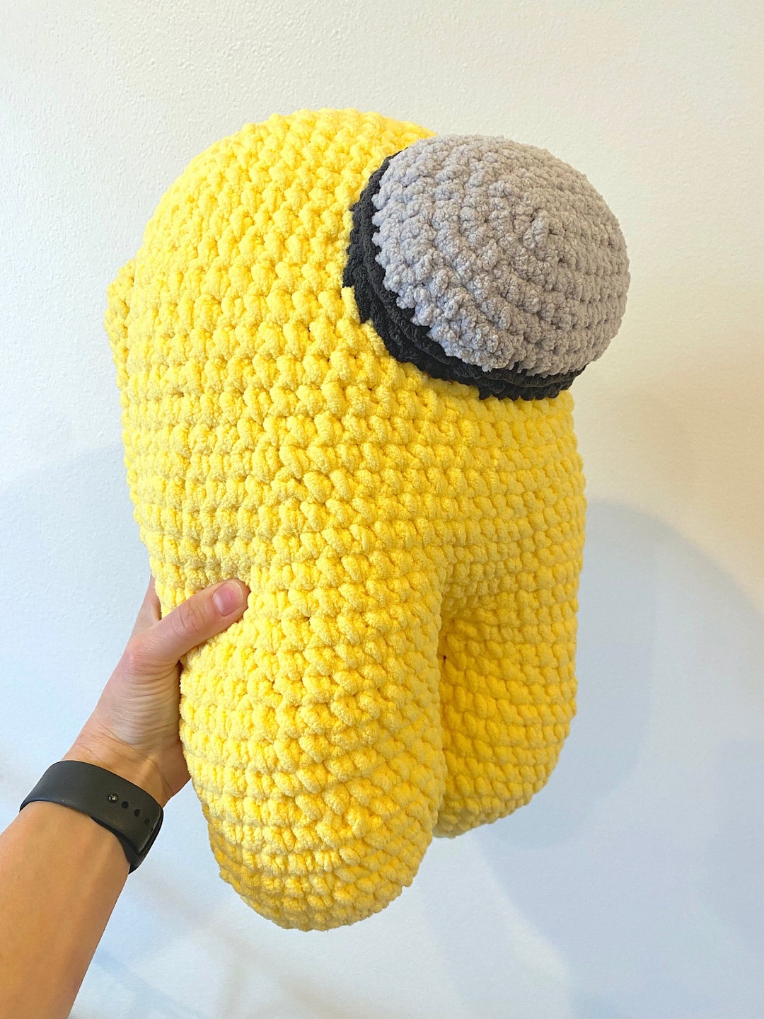 Crochet Among Us Pillow Etsy