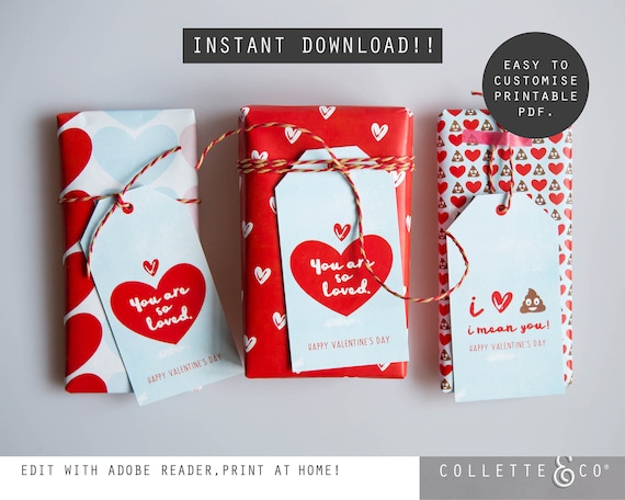 printable valentines wrapping paper