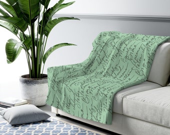 NYC 5 Boroughs Sherpa Fleece Blanket: Cozy New York City Throw