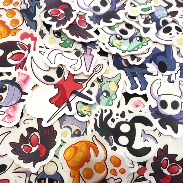 Hollow Knight Chibi Sticker Set