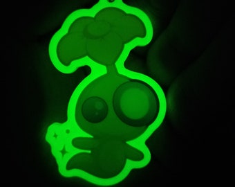 GLOW in the DARK - Glow Pikmin Charm!