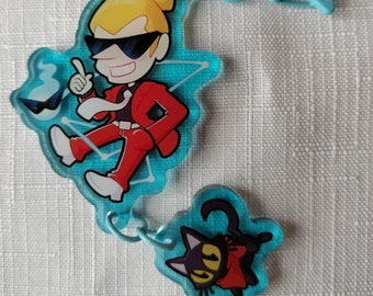 Ghost Trick Acrylic Charm!