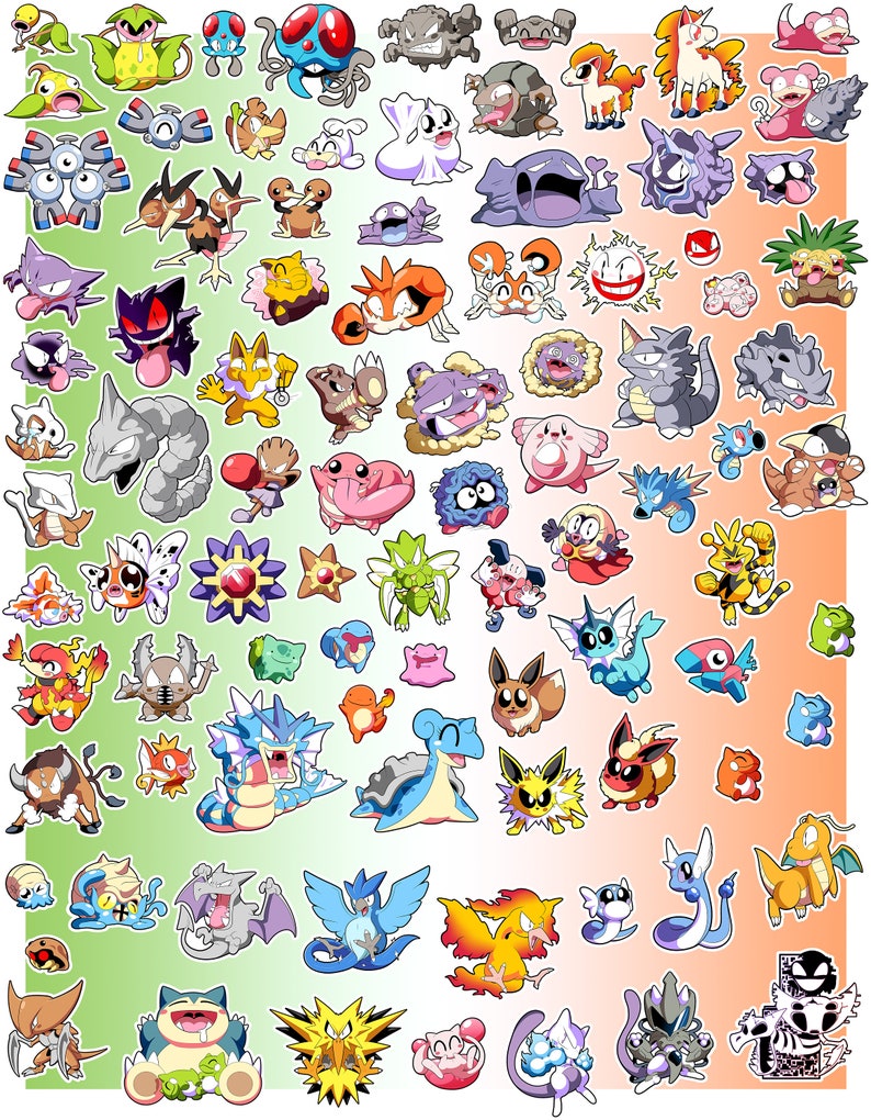 Картинки всей коллекции стикеров