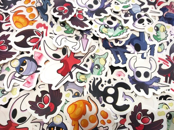 Hollow Knight Chibi Sticker Set