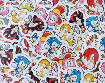 Set di adesivi di Sonic & Friends