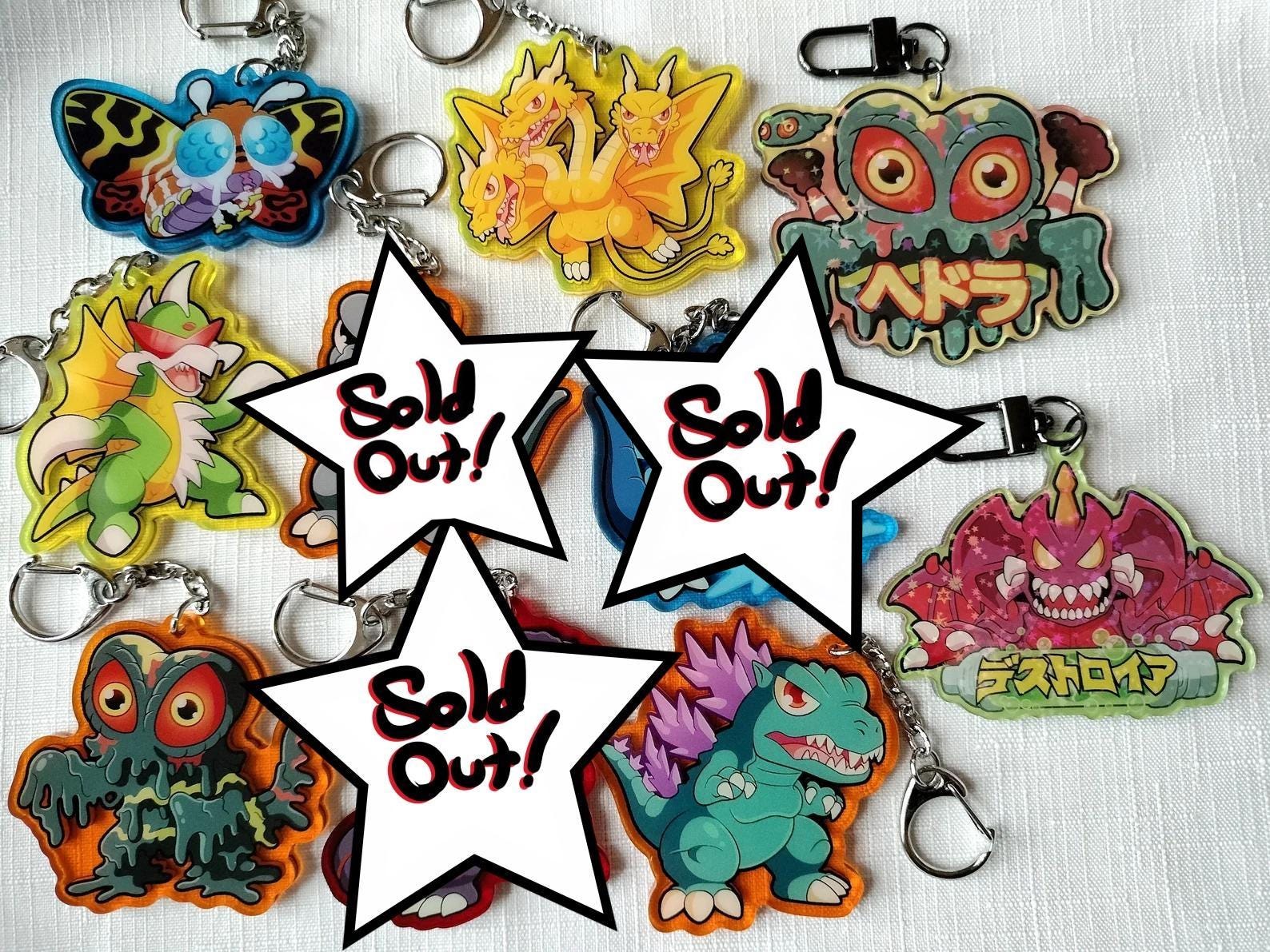 ゴジランド　キーホルダー〜BOX16 Godzilla Keychains, Keyrings & Charms | Official Godzilla Store