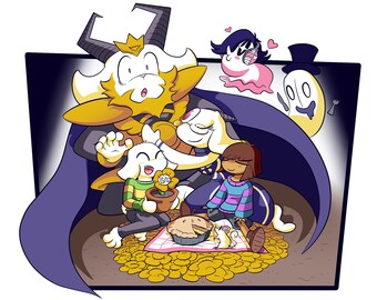 Toriel Fanart Etsy Toriel Fanart Etsy