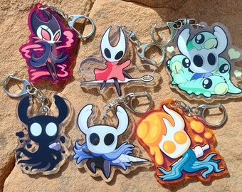 Hollow Knight Acrylic Charms!