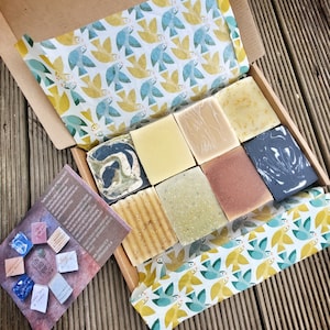 Soap gift box, 8 slices - free postage