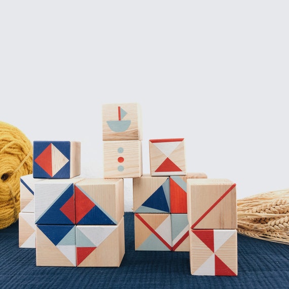 wooden stacking blocks baby