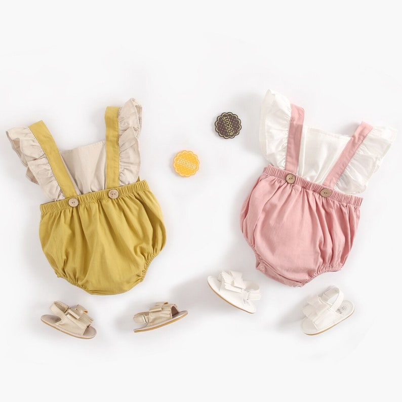 FREE SHIPPING Baby girl clothes baby girl romper baby girl outfits toddler romper baby romper for girls romper boho romper baby girl gift