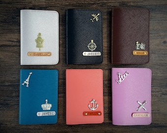 Personalized Passport Cover,Passport Cover,Passport Holder,Personalized Passport Holder,Personalized gifts,Wedding gift,Bridesmaid gift