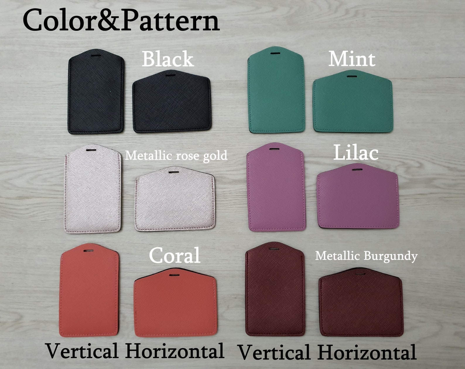 Personalized ID Badge Holder With Lanyard Id Holder Lanyard Etsy