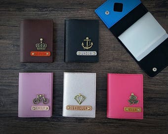 Credit Card Holder, Personalized Credit Card Holder,Personalized gift, Loyalty Card Holder, Card Organizer,Gift for Mom,Bridesmaid Gift