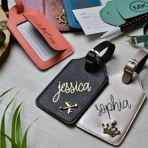 Personalized Luggage Tags, Custom Luggage Tag, Luggage Tags, Monogram Luggage Tag, Personalized gift, Wedding gift, Gifts for Mom