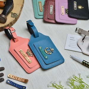 Personalized Luggage Tags, Custom Luggage Tag, Luggage Tags, Monogram Luggage Tag, Personalized gift, Wedding gift, Gifts for Mom