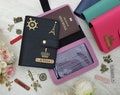 Personalized Leather Vaccination Passport Holder, Personalized Vaccination Passport Cover, Passport Vaccination Cardholder, Gifts for Mom product logo