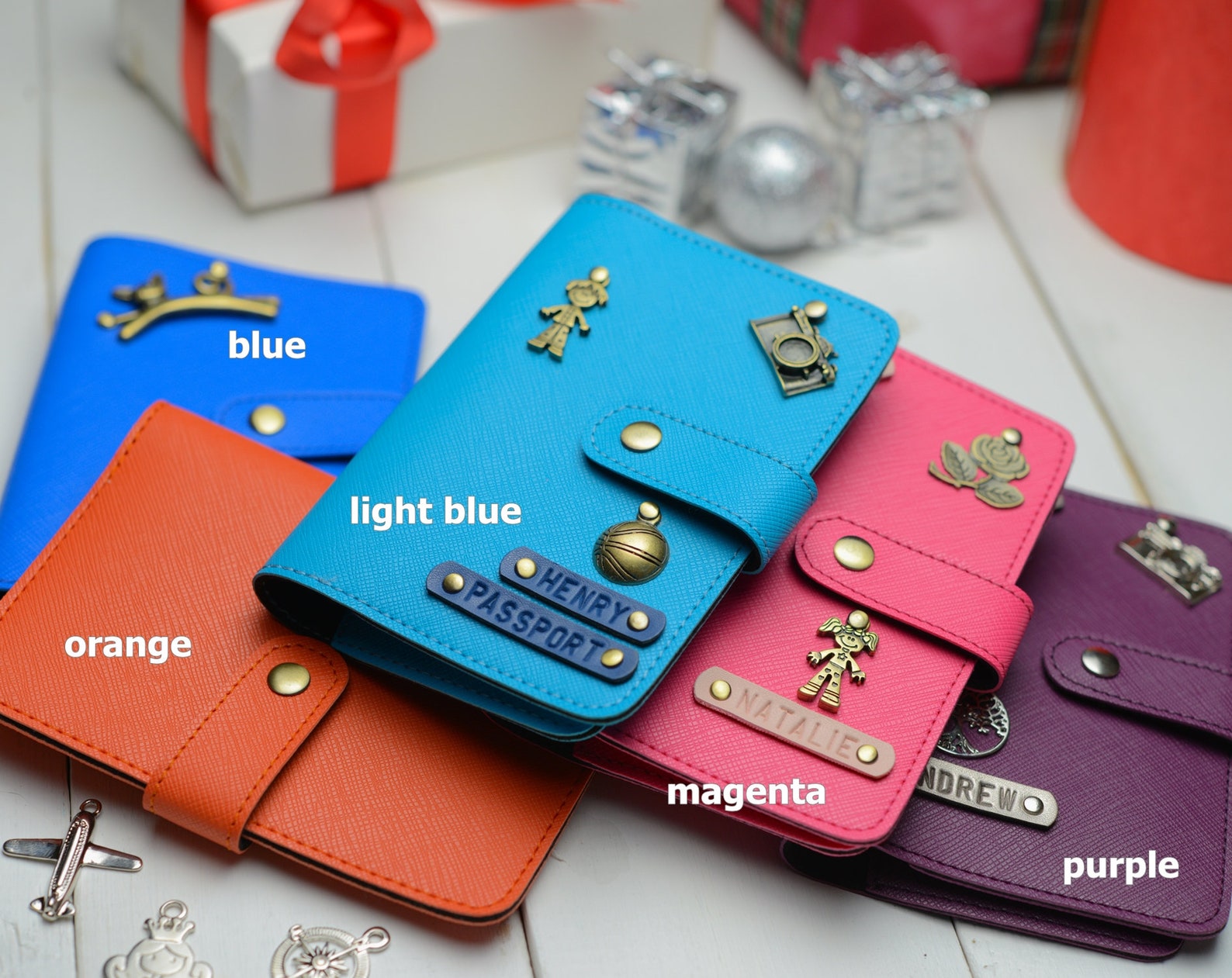 Personalized Passport Holder Personalized Leather Passport Etsy