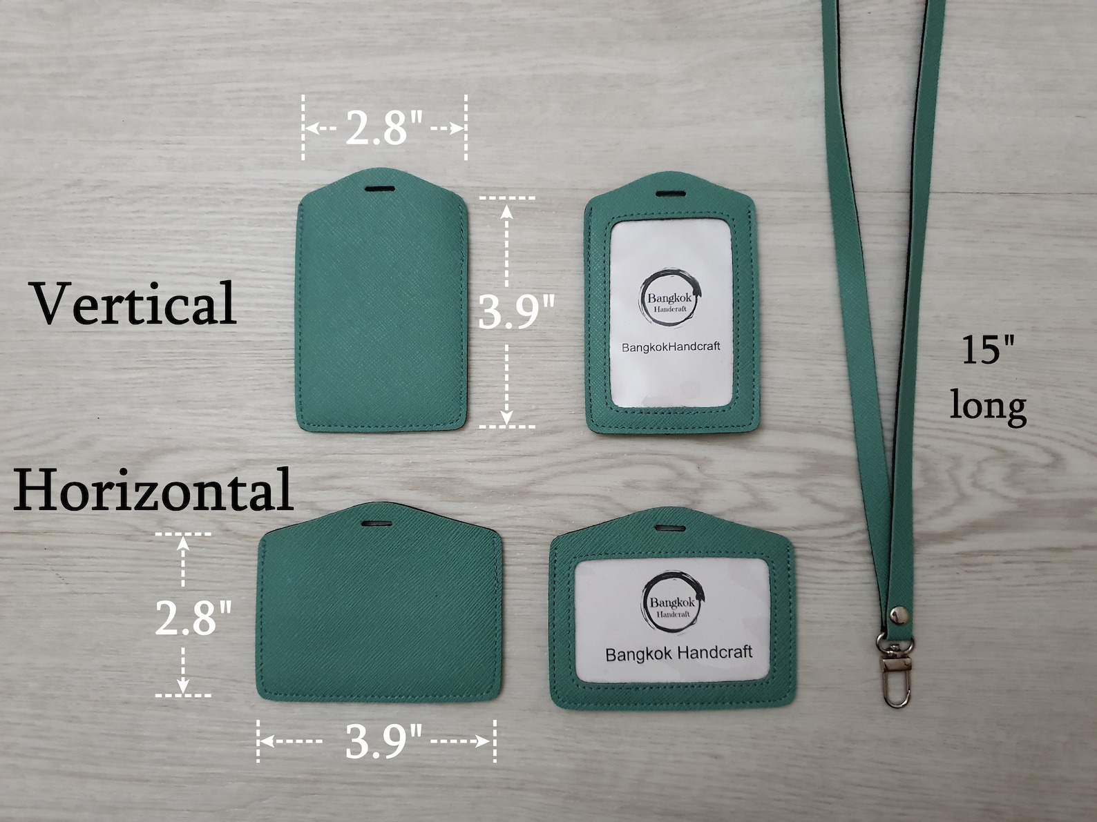 Personalized ID Badge Holder With Lanyard Id Holder Lanyard Etsy