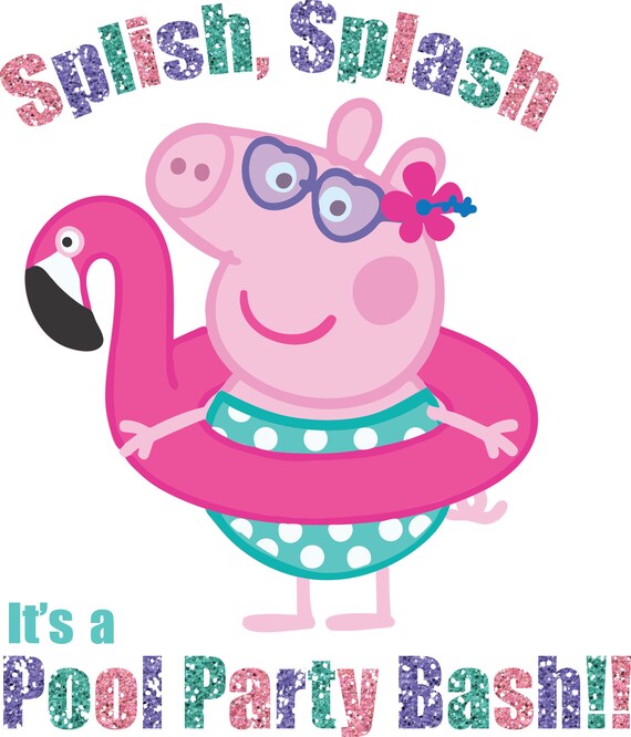 Download 30% off Peppa Pig pool partyfile cutting and printing ...